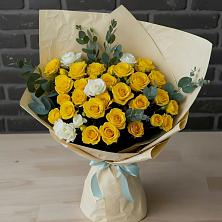 Букет цветов из:  Розы в Нудоль