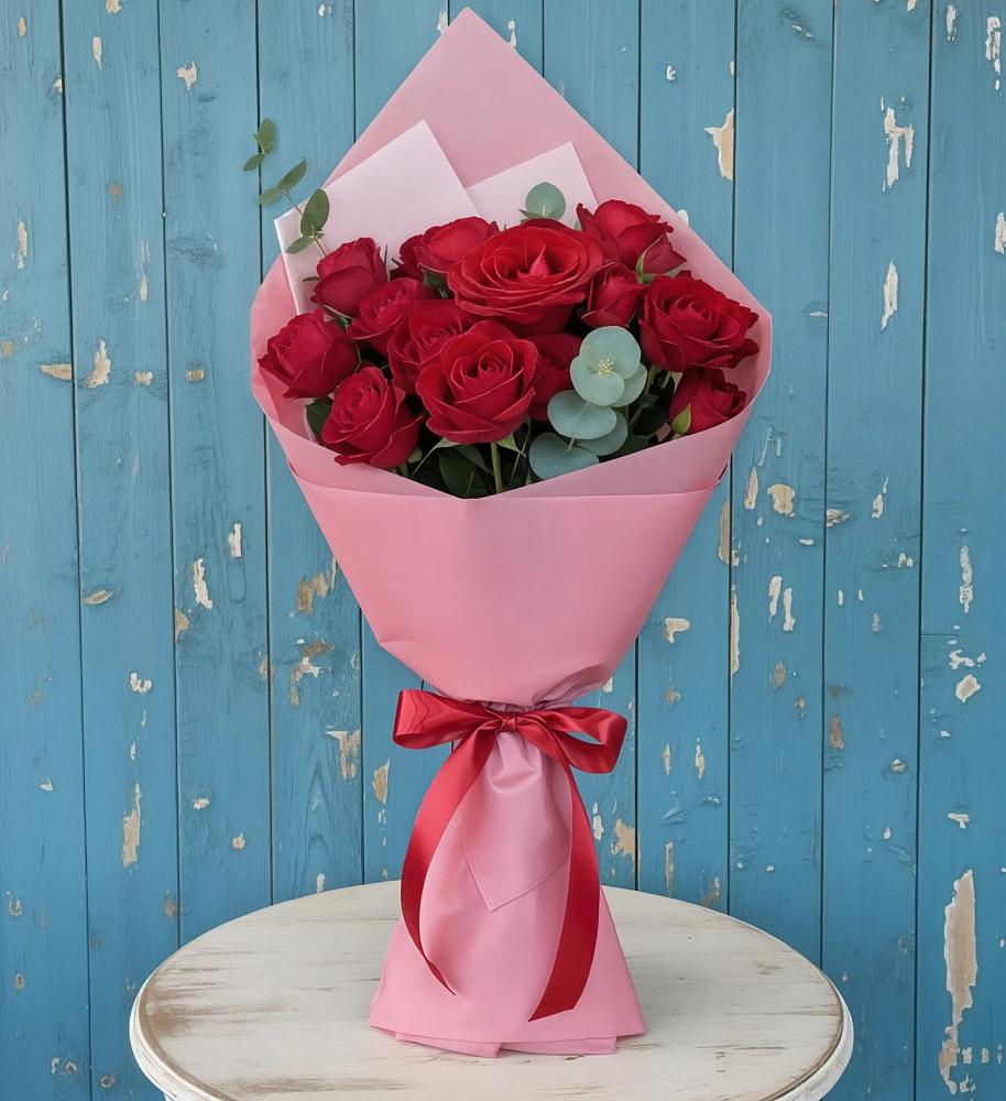 Букет цветов из: Розы в Нудоль