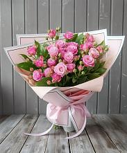 Букет Розовый кустик #REPLACE_PRED# Нудоль