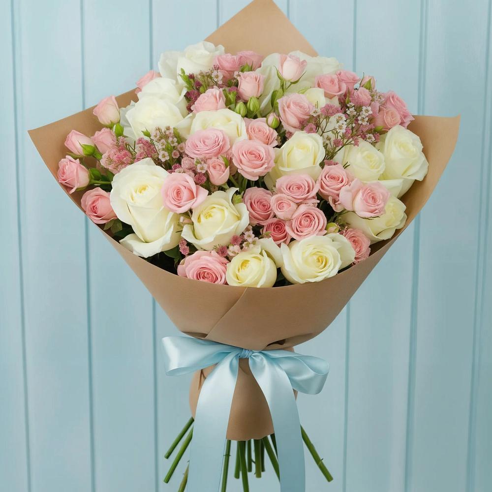 Букет цветов из: Розы в Нудоль