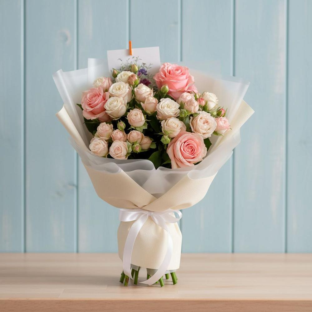 Букет цветов из: Розы в Нудоль