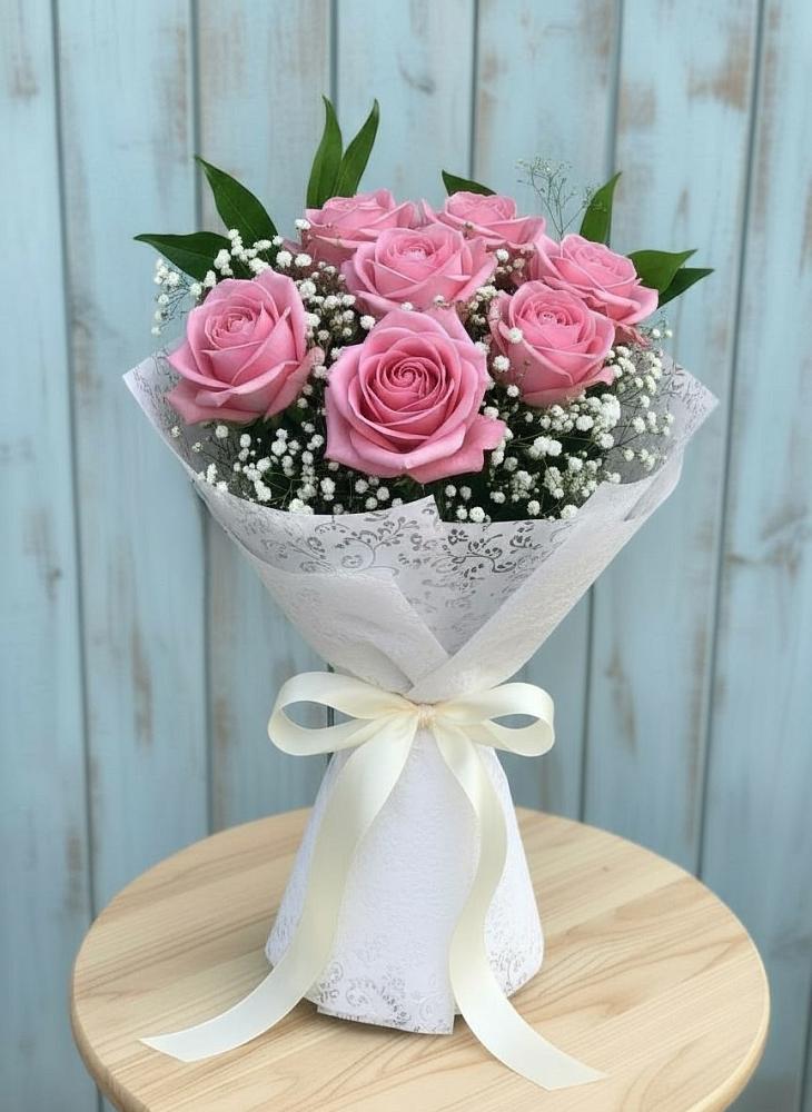 Букет цветов из: Розы в Нудоль