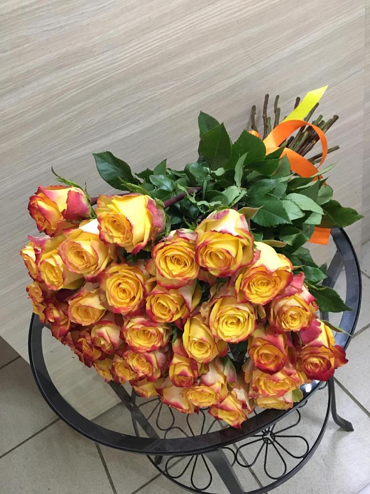 Букет Желтые розы в Нудоль