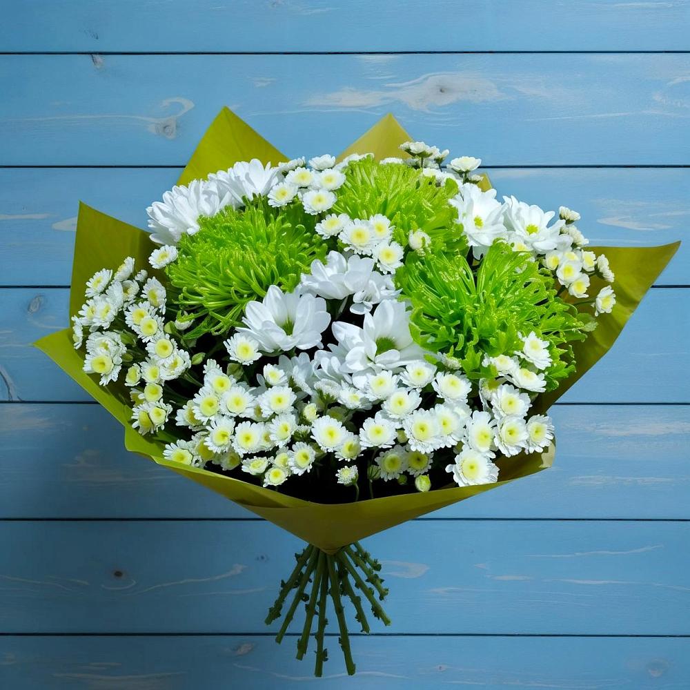 Букет цветов из: Хризантемы в Нудоль