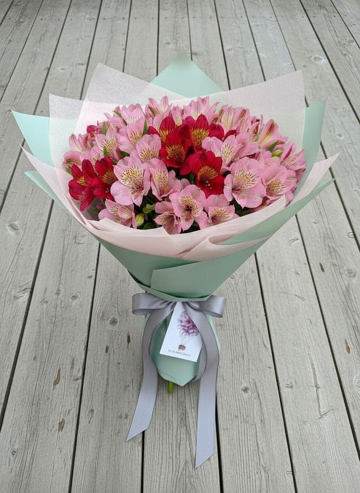 Букет цветов из: Альстромерии в Нудоль