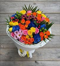 Букет цветов из:  Розы и Хризантемы #REPLACE_PRED# Нудоль