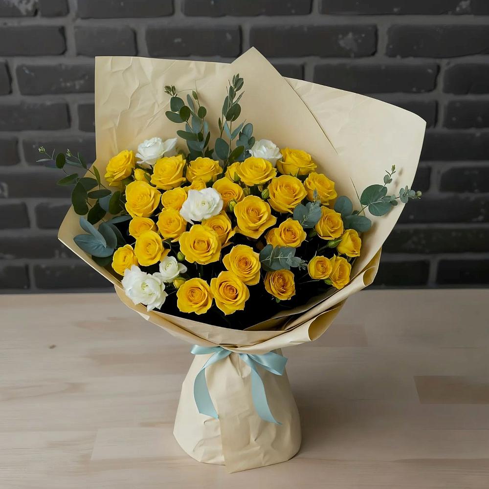 Букет цветов из: Розы в Нудоль