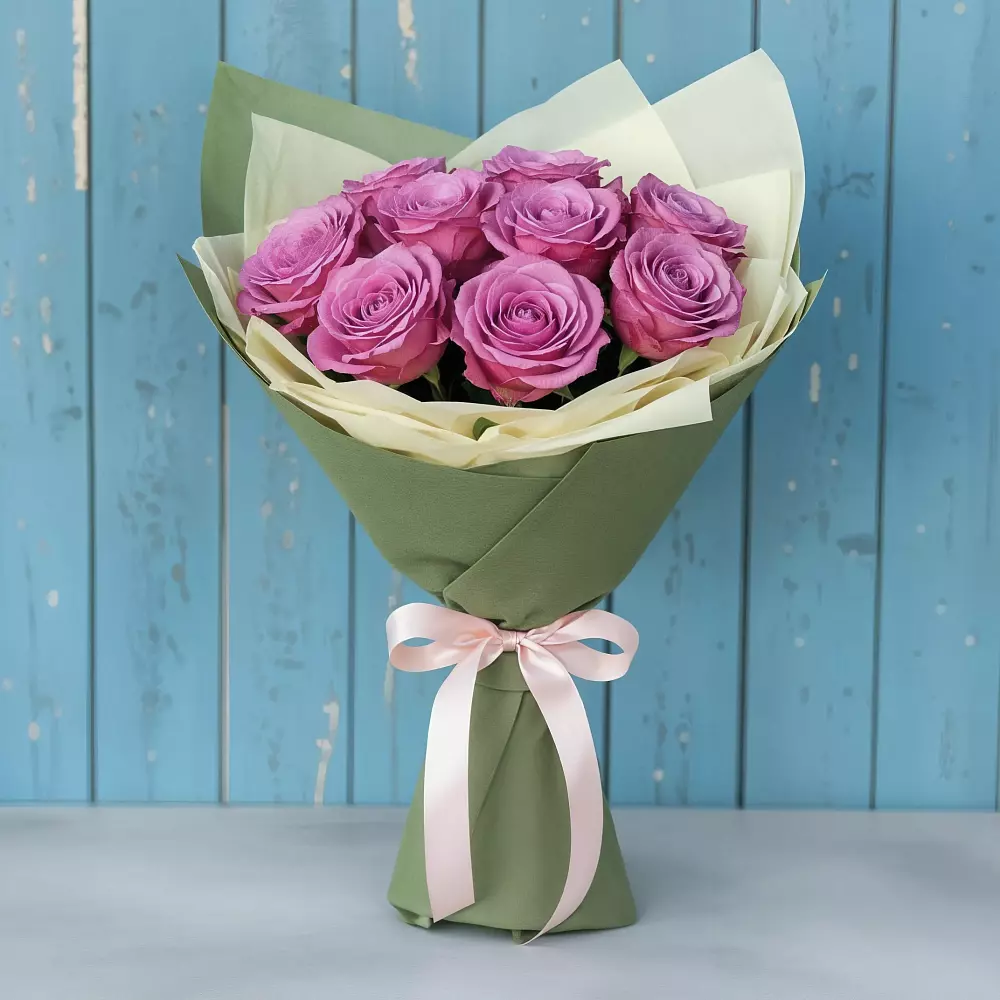 Букет Розы Фёрст Леди в Нудоль