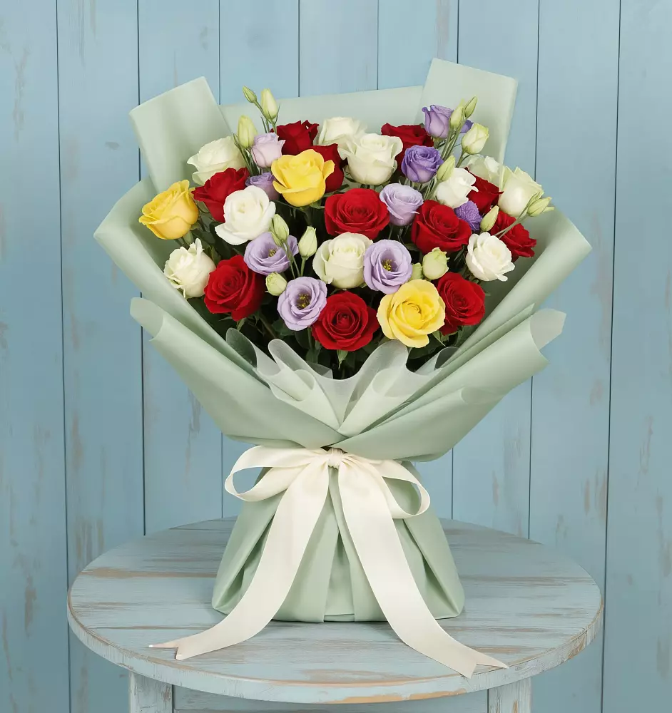 Букет цветов из: Розы в Нудоль