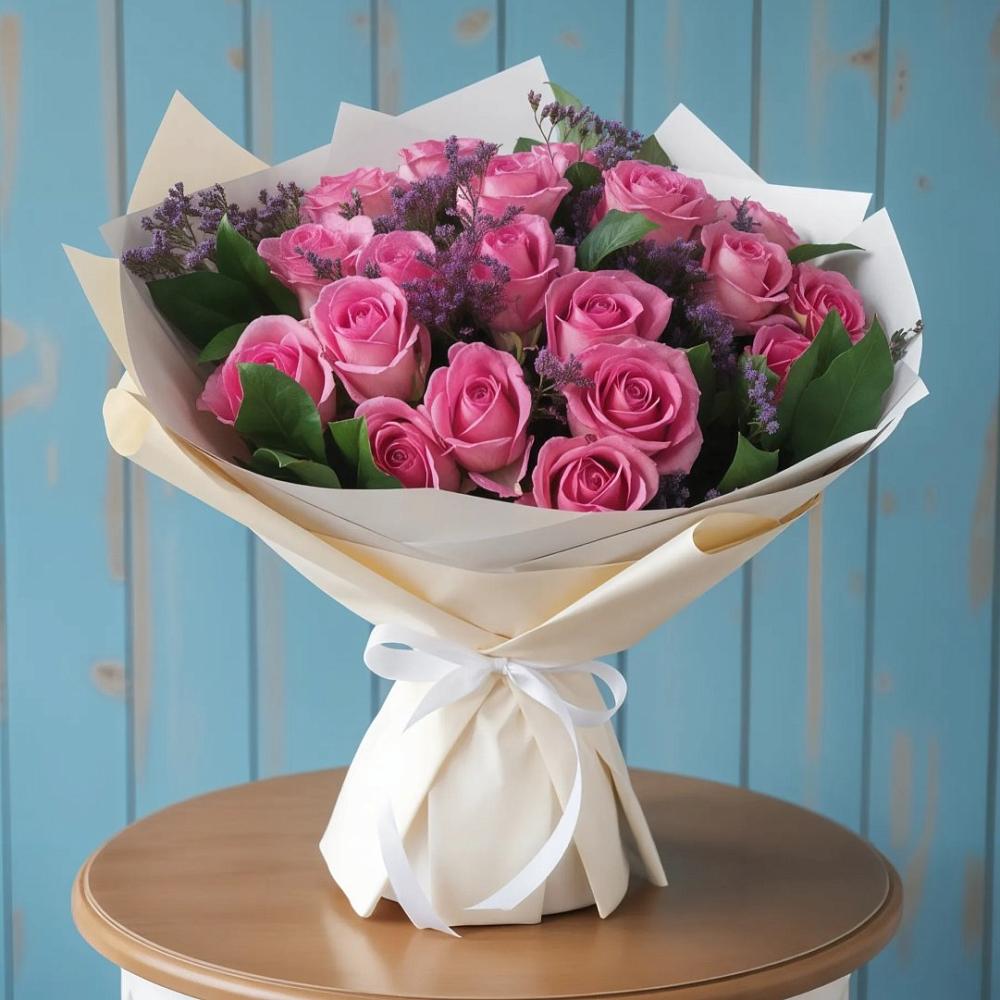 Букет цветов из: Розы в Нудоль