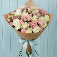 Букет цветов из:  Розы в Нудоль