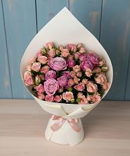 Букет цветов из:  Розы #REPLACE_PRED# Нудоль